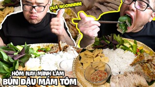 CÁCH LÀM BÚN ĐẬU MẮM TÔM NGON NHỨC NÁCH TẠI NHÀ