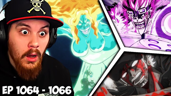 One Piece Episode 1064, 1065 & 1066 Reaction - BIG MOM GOING DOWN!