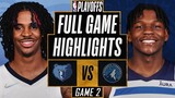 MEMPHIS GRIZZLIES vs MINNESOTA TIMBERWOLVES FULL GAME 2 HIGHLIGHTS | 2022 NBA Playoffs | NBA 2K22