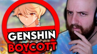 Content Creators BOYCOTTING Genshin Impact... | Tectone Reacts