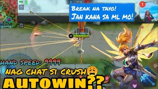 Nag Chat si CRUSH (AUTOWIN) || GOD MODE ON || MLBB