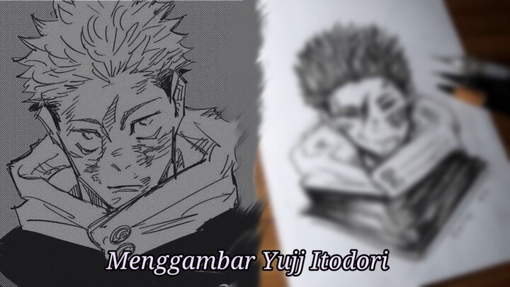 Menggambar Yuji Itadori ☠️