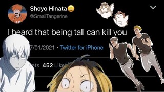 If Haikyuu characters had ✨Twitter✨