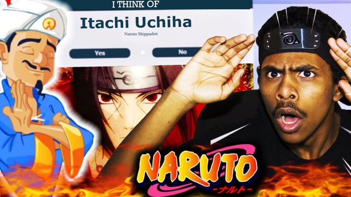 HE CAN GUESS EVERY NARUTO CHARACTER (IMPOSSIBLE GAME)!?
