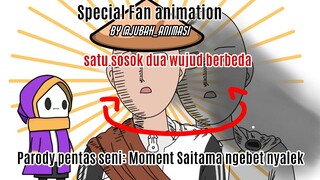 Parody Pentas Seni: Moment Saitama ngebet Nyalek