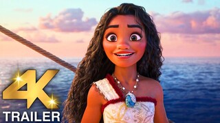 MOANA 2 Trailer (4K ULTRA HD) 2024