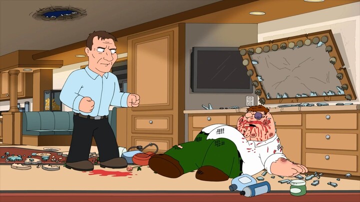 [Family Guy] Liam Neeson was beaten to death