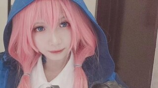 Daily|Arknights|Cosplay into Azureus & Makeup Tutorial