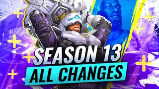 ALL NEW SEASON 13 CHANGES (NEW LEGEND NEWCASTLE - Buffs & Nerfs and More) - Apex Legends