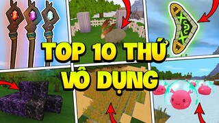 MINI WORLD : TOP 10 THỨ VÔ DỤNG NHẤT TRONG SINH TỒN MINI WORLD