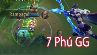 LMTC Best Ashe Đánh Cho Team Bạn 7 Phút GG