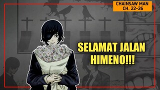 Kematian Himeno | Alur Cerita Chainsaw Man Arc Katana Man Part 1 (CH. 22-26)