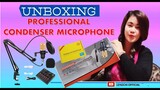 Professional Condenser Microphone 2020 (Unboxing/Set-Up/Testing)