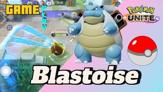 Gameplay Blastoise mode rank. Pokemon Unite