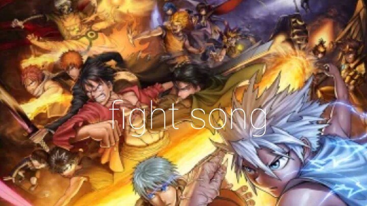 mix anime (AMV) FIGHT SONG