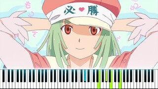 “Renai Circulation” - Kana Hanazawa – Bakemonogatari OP 4 (Synthesia Piano Tutorial)