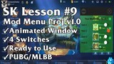 SK Lesson #9: Mod Menu/Floating Window for MLBB/PUBG(Sketchware Free Project)