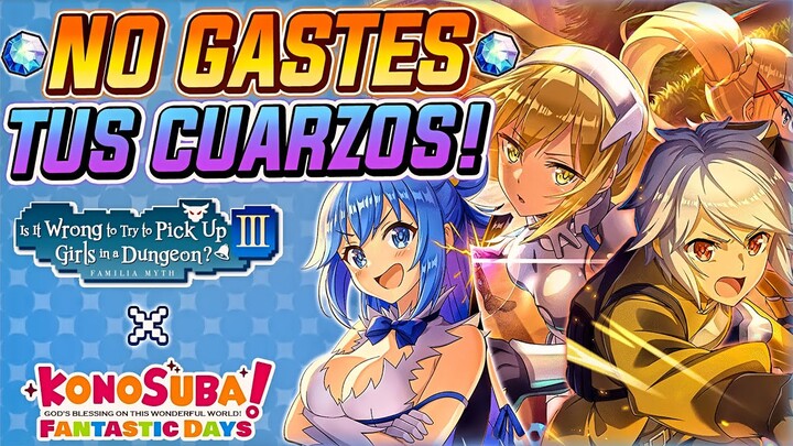 ¿Alguno Vale la Pena? [Banners de la Colaboracion con Danmachi] KonoSuba: Fantastic Days [GL]