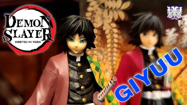 GIYUU TOMIOKA unboxing DEMON SLAYER figurine (KIMETSU NO YAIBA)