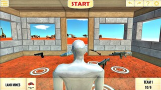 FPS Avatar all weapons VS Alien Dinosaurs on Mars. Animal Revolt Battle Simulator