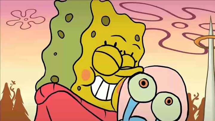 วิดีโอนี้ย้ายไป Douyin! "Spongebob Squarepants ในเมืองแปลก"