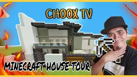 CHOOX TV- Minecraft House Tour|1000 Subscribers na tayo!