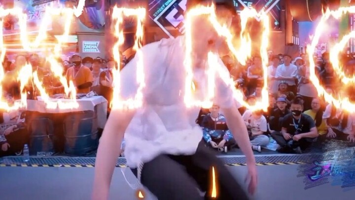 [Zhang Yixing] [This is Street Dance] Captain battle dance special effects Zhang Yixing hat trick Kr