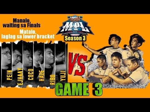 Game3 ArkAngel VS Bren Esports | Do or Die Match! MPL PH S3 Playoffs