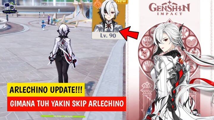 MASSIVE UPDATE!! SKILL, ANIMASI, BURST DLL TENTANG ARLECCHINO!! - GENSHIN IMPACT