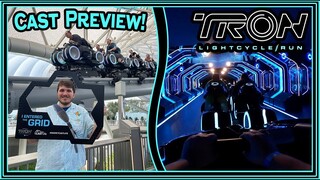 Tron Lightcycle Run Cast Member Preview & New Menu at Contempo Cafe! - Magic Kingdom | Disney World