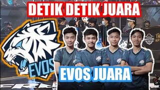 DETIK DETIK EVOS JUARA FFIM 2020 | FFIM GARENA FREE FIRE