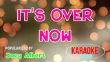 It's Over Now - Joey Albert | Karaoke Version |🎼📀▶️