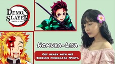 INTIP YUK! 🫣 Proses Pembuatan MV Homura Ost Demon Slayer | Luky Cwan99