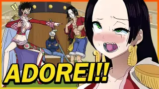 TROCA DE CORPOS ( ͡° ͜ʖ ͡°) | Memes de One Piece | Memes em Imagens