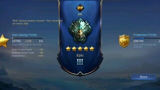 Main fanny lagi, kali ini di rank epic bikin geleng - geleng kepala xD