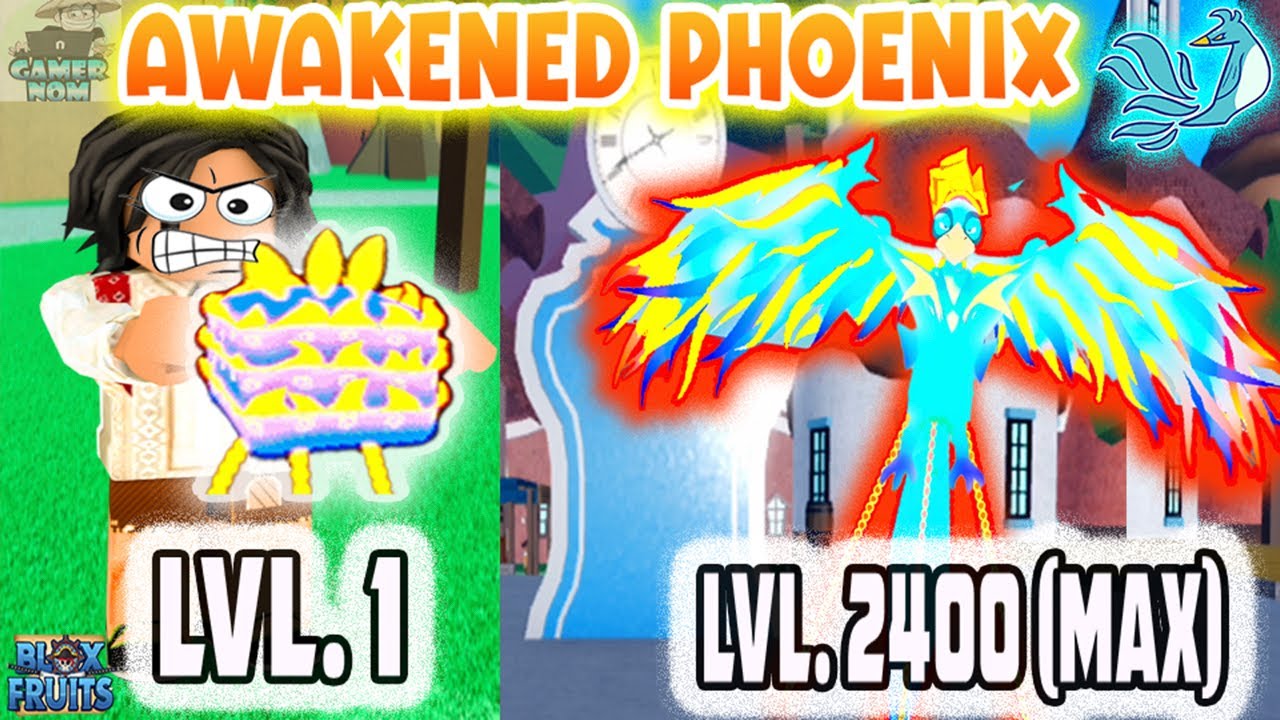 I UNLOCKED AWAKENED PHOENIX! *Showcase* Roblox Blox Fruits - BiliBili