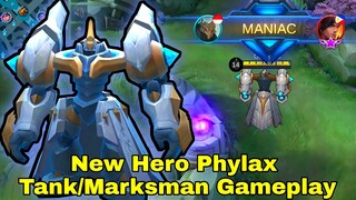 New Hero Phylax Gameplay - Mobile Legends Bang Bang