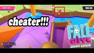 Flying Cheaters Alert - Vieya Playing Fall Guys