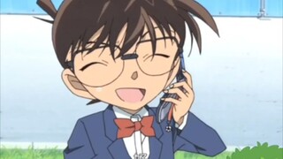 Kudo Shinichi: "The big one gets scolded." Conan: "The small one gets praised."