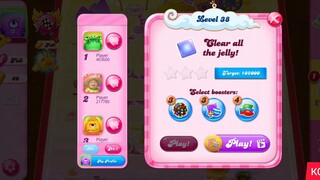 CANDY CRUSH SAGA LEVEL 38 (NEW VERSION)