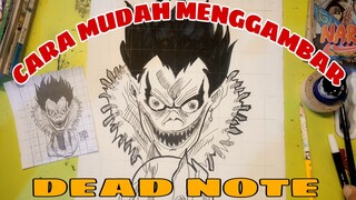 menggambar manga DEAD NOTE
