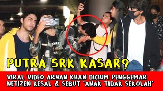 Heboh! Dijemput Dibandara, Putra SRK Aryan Khan Dihujat & Kesal Karena Berperilaku Kasar Pada Fans