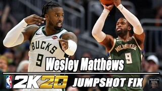 Wesley Matthews Jumpshot Fix NBA2K20