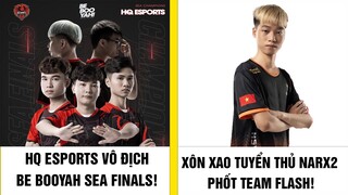 Free Fire | HQ Esports Vô Địch Be Booyah Sea Finals, Xôn Xao Tuyển Thủ NarX2 Phốt Team Flash!