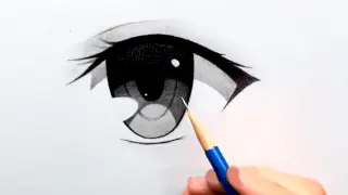 How to Draw Eyes? Eyes-drawing Technique Girl's Eyes Rookie Painting Lesson