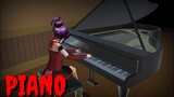 PIANO || HORROR MOVIE || SAKURA SCHOOL SIMULATOR