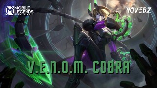 VENOM Cobra Live Wallpaper | Dyrroth Epic Skin | Mobile Legends Bang Bang