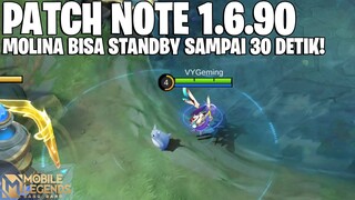 LING NERF, NANA NERF, AKAI NERF, PAQUITO BUFF, NATAN BUFF - PATCH NOTE 1.6.90 MOBILE LEGENDS