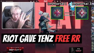 TenZ LOST the Game but got Double Rankup INSTANTLY