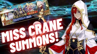 Miss Crane Summons!!! ~ A Very Unique Supporter | FGO Shining! Grail Live Banner